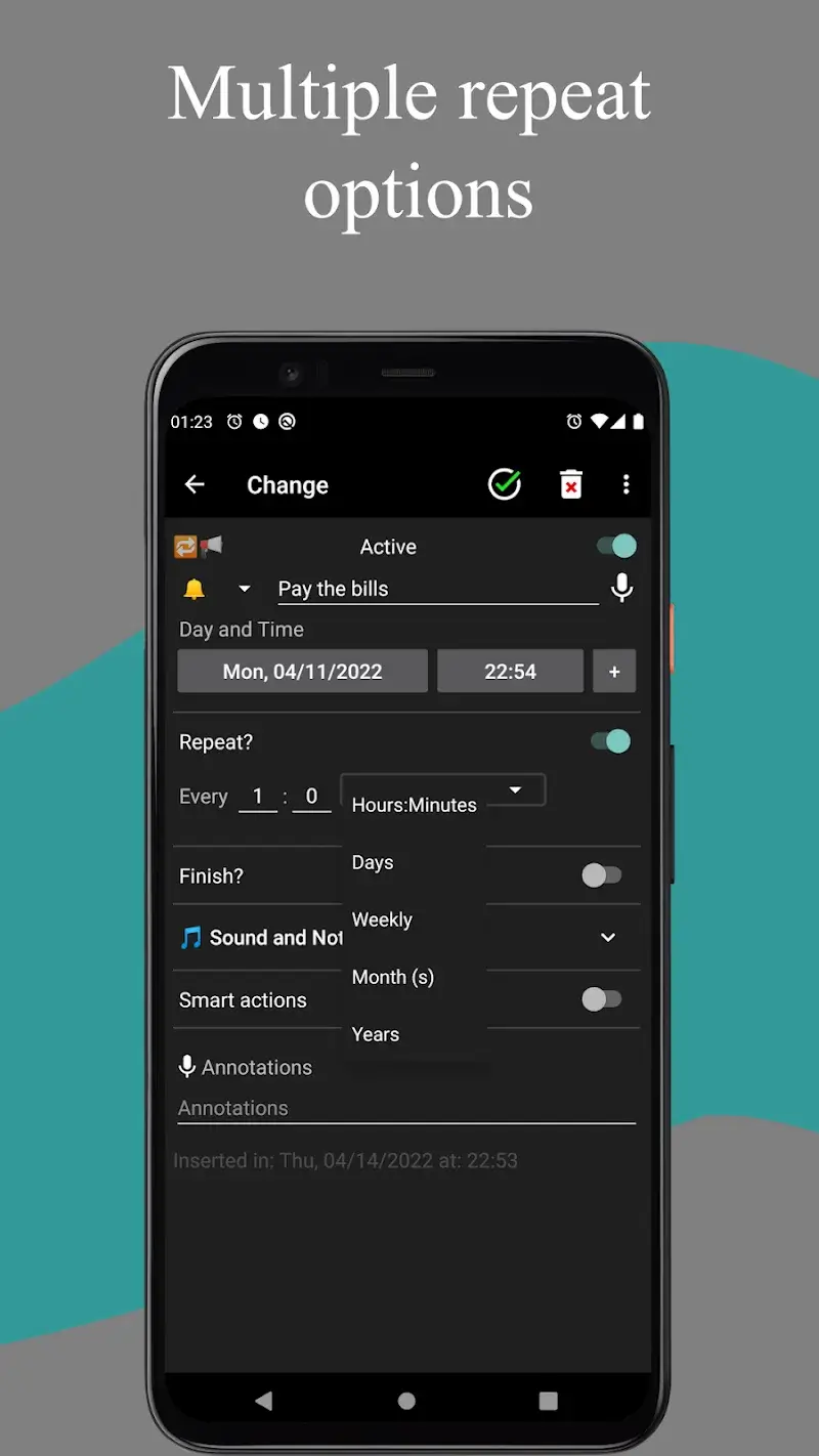 Alarm And Pill Reminder Screenshot 5