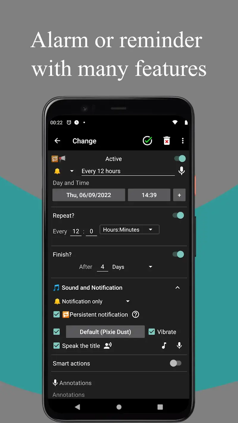 Alarm And Pill Reminder Screenshot 2
