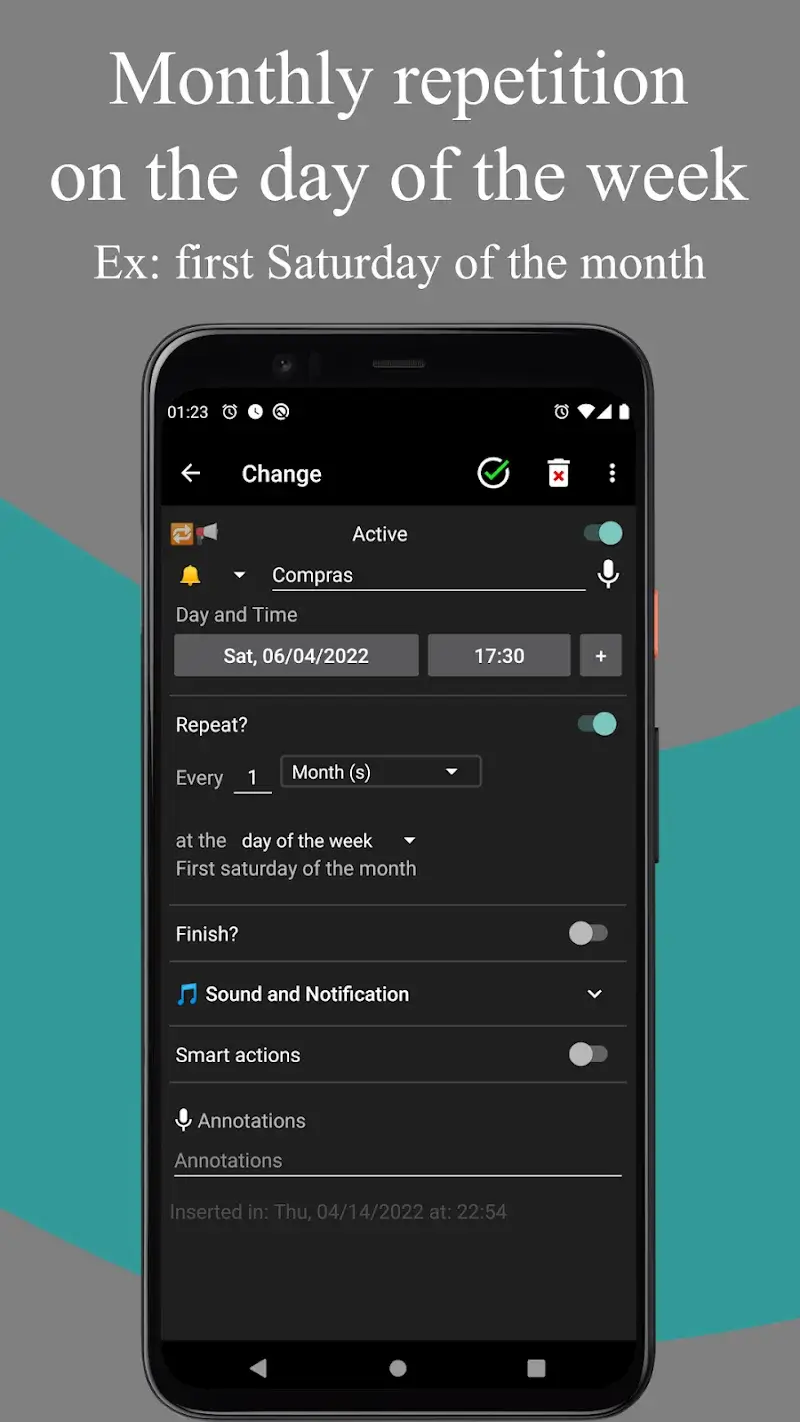 Alarm And Pill Reminder Screenshot 4