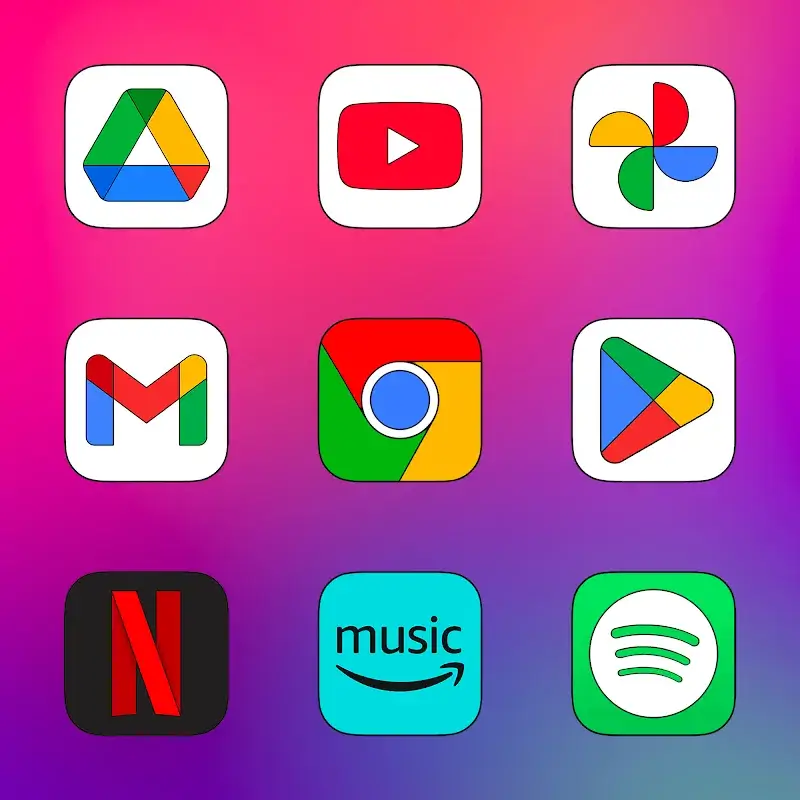 MIUI HD - Icon Pack Tangkapan Layar 3
