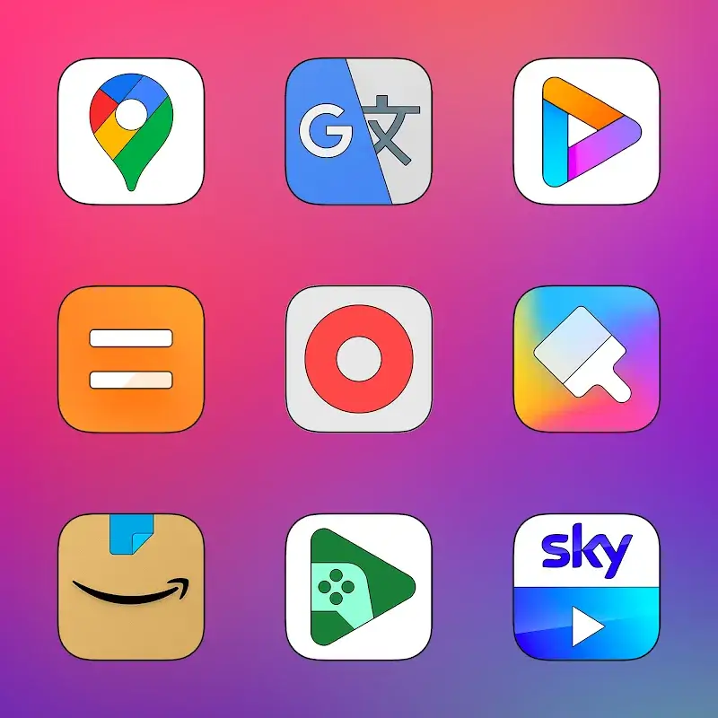 MIUI HD - Icon Pack Tangkapan Layar 4