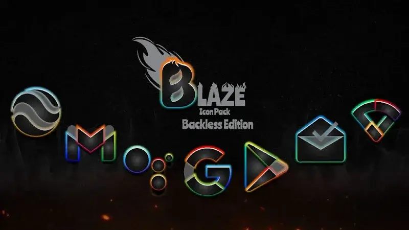 Blaze Backless Icon Pack screenshot 1
