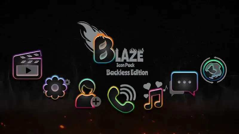 Blaze Backless Icon Pack screenshot 3