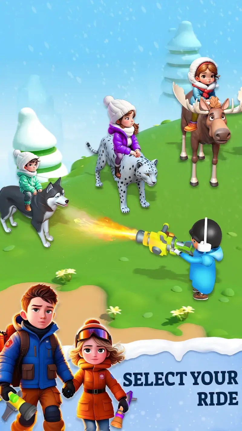 Frost Land - Snow Survival screenshot 1