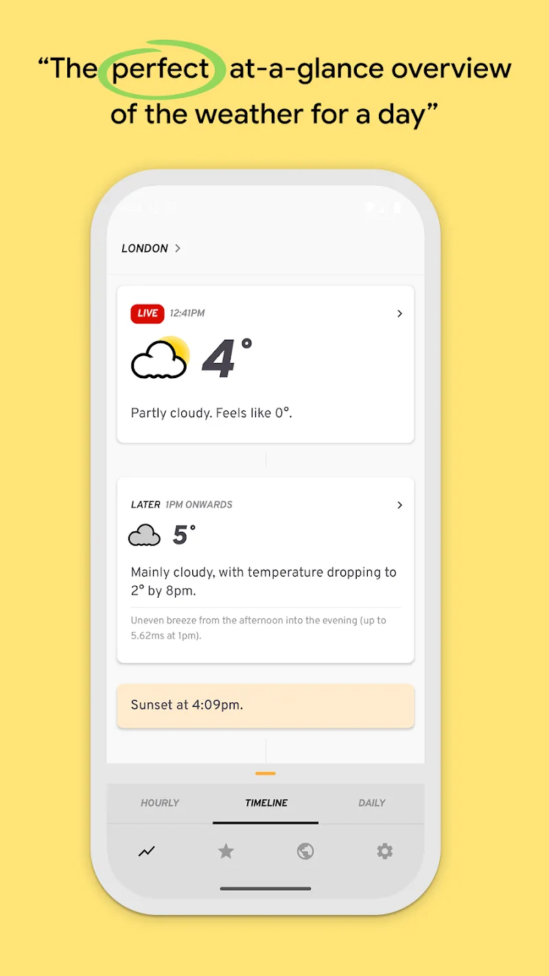 Appy Weather capture d'écran 1