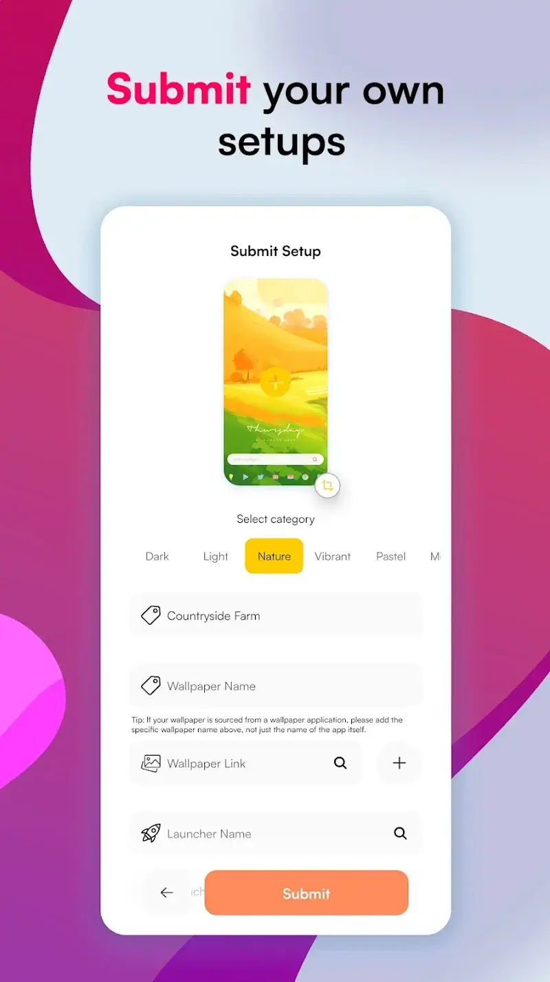 Capture d'écran 6 de Palette: Home Screen Setups