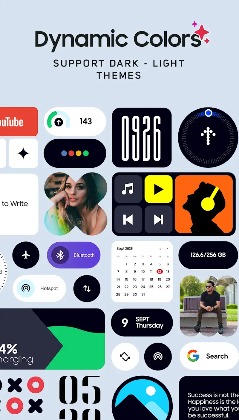 One UI Widgets screenshot 4
