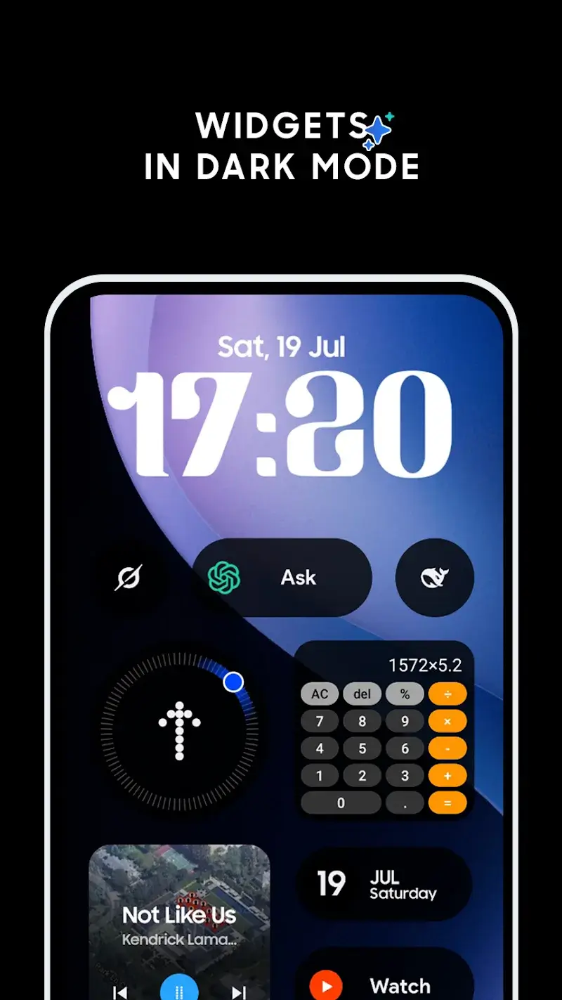 One UI Widgets screenshot 2