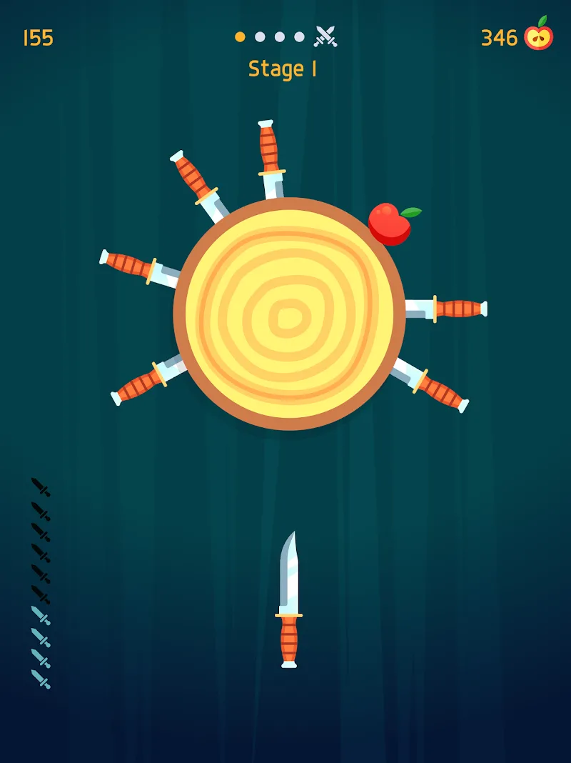 Screenshot Knife Hit MOD APK 6