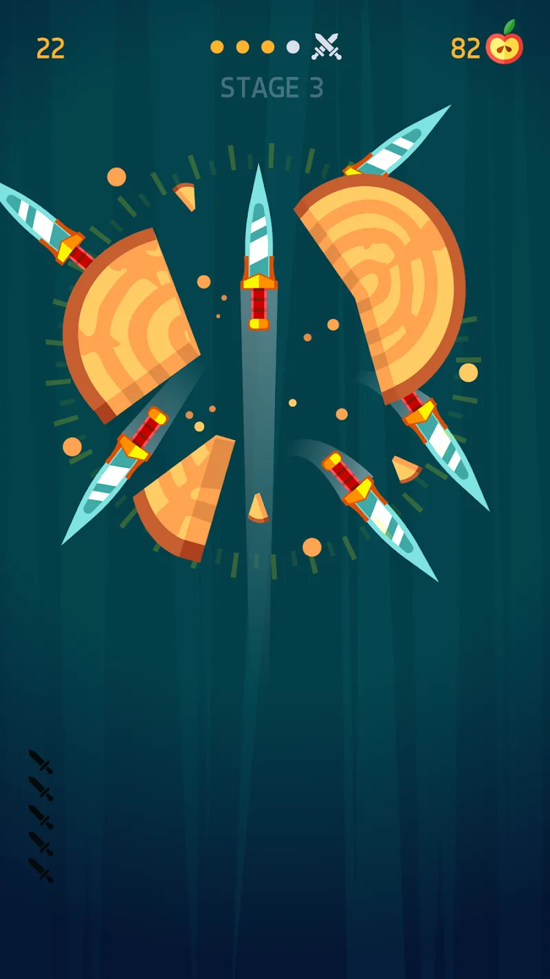 Screenshot Knife Hit MOD APK 3