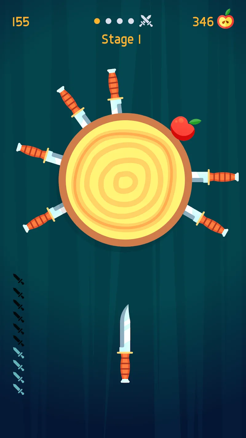 Screenshot Knife Hit MOD APK 1