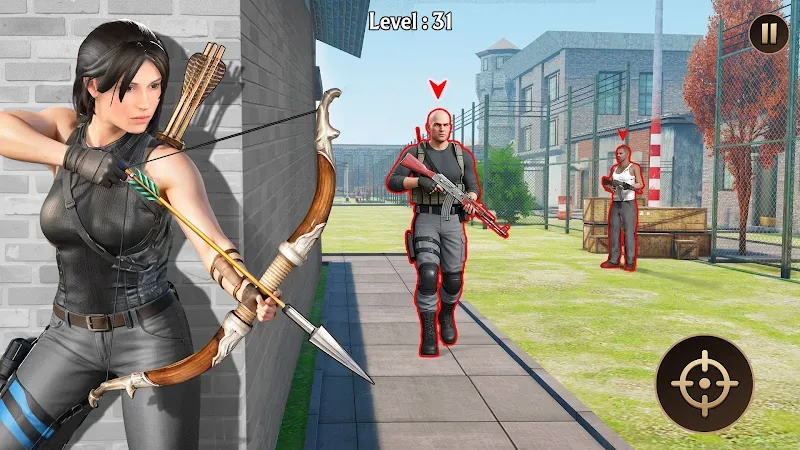 Captura de Pantalla de Archer Assassin Shooting 3