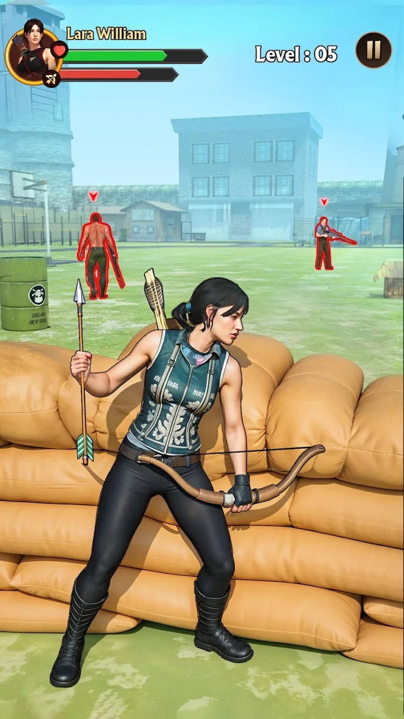 Captura de Pantalla de Archer Assassin Shooting 1