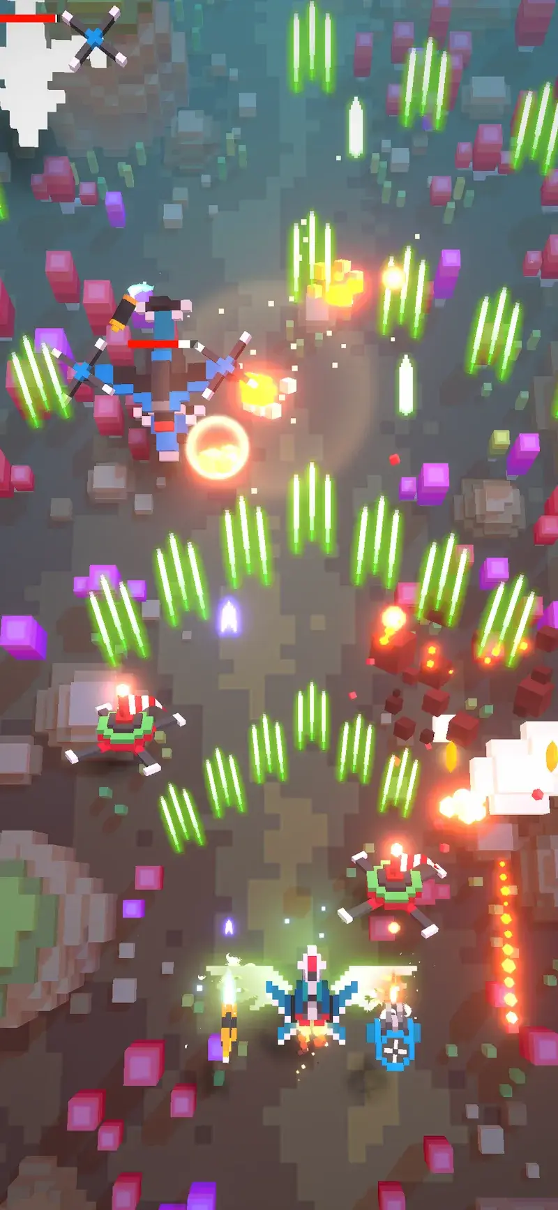 Captura de pantalla 5 de Retro Wings: Shoot 'Em Up