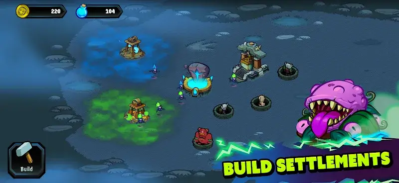 Tangkapan layar Skeleton Wars 2