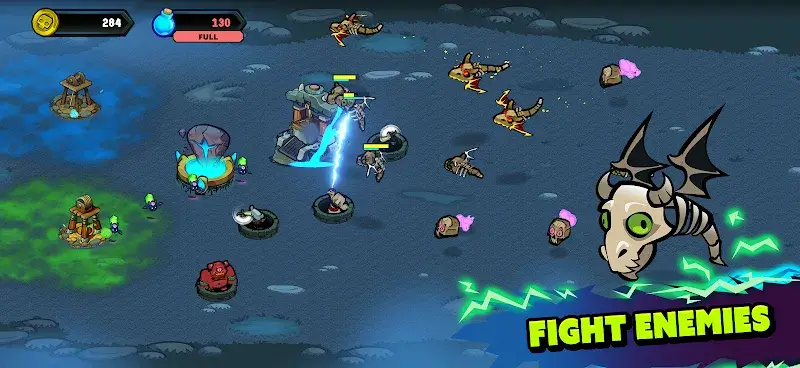 Tangkapan layar Skeleton Wars 4