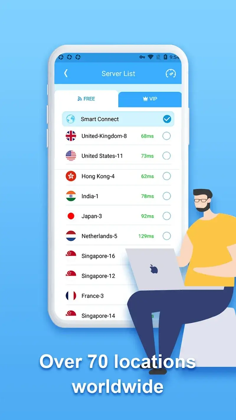 Speedy Quark VPN Screenshot 3