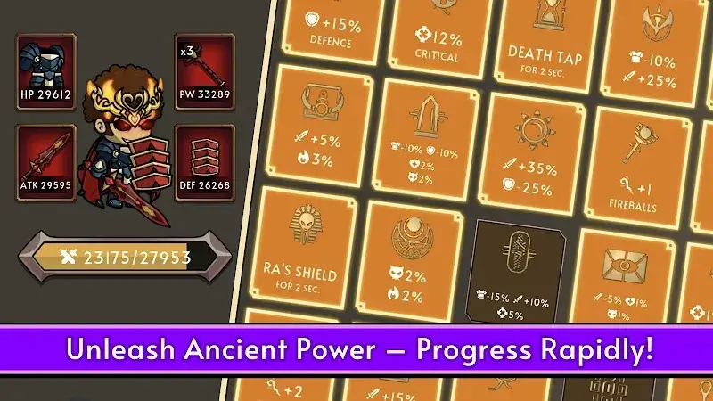 Knight Hero 2 Revenge idle RPG screenshot 2
