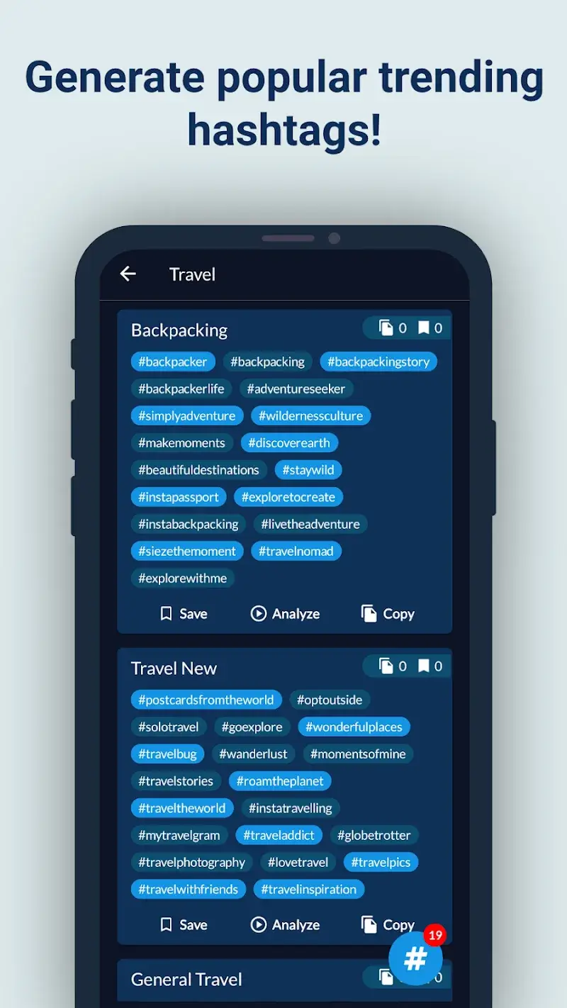 Hashtags AI v1.3.0 APK + captura de pantalla 5