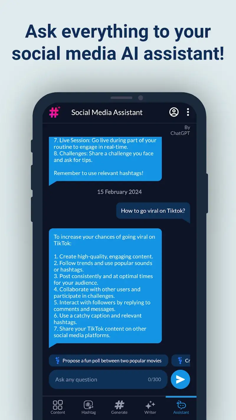 Hashtags AI v1.3.0 APK + captura de pantalla 6
