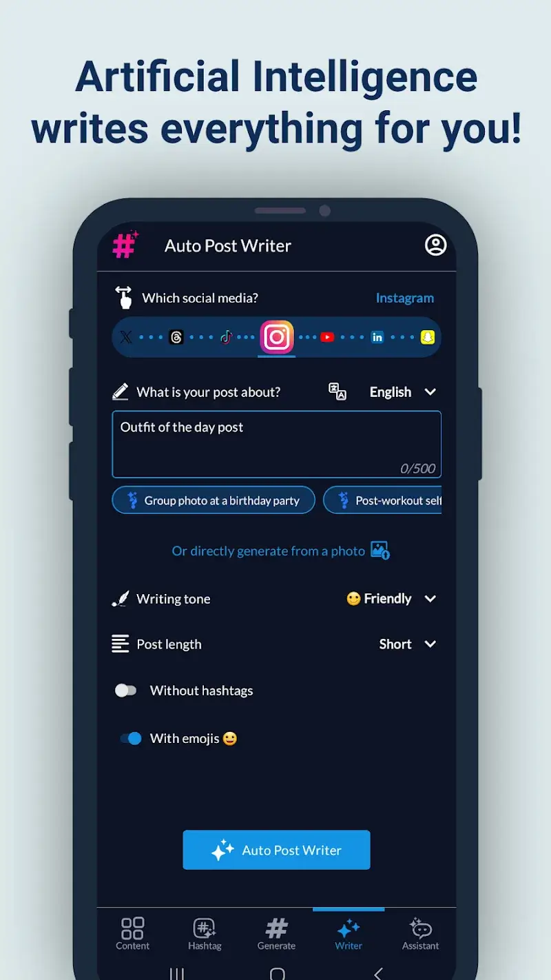 Hashtags AI v1.3.0 APK + captura de pantalla 4