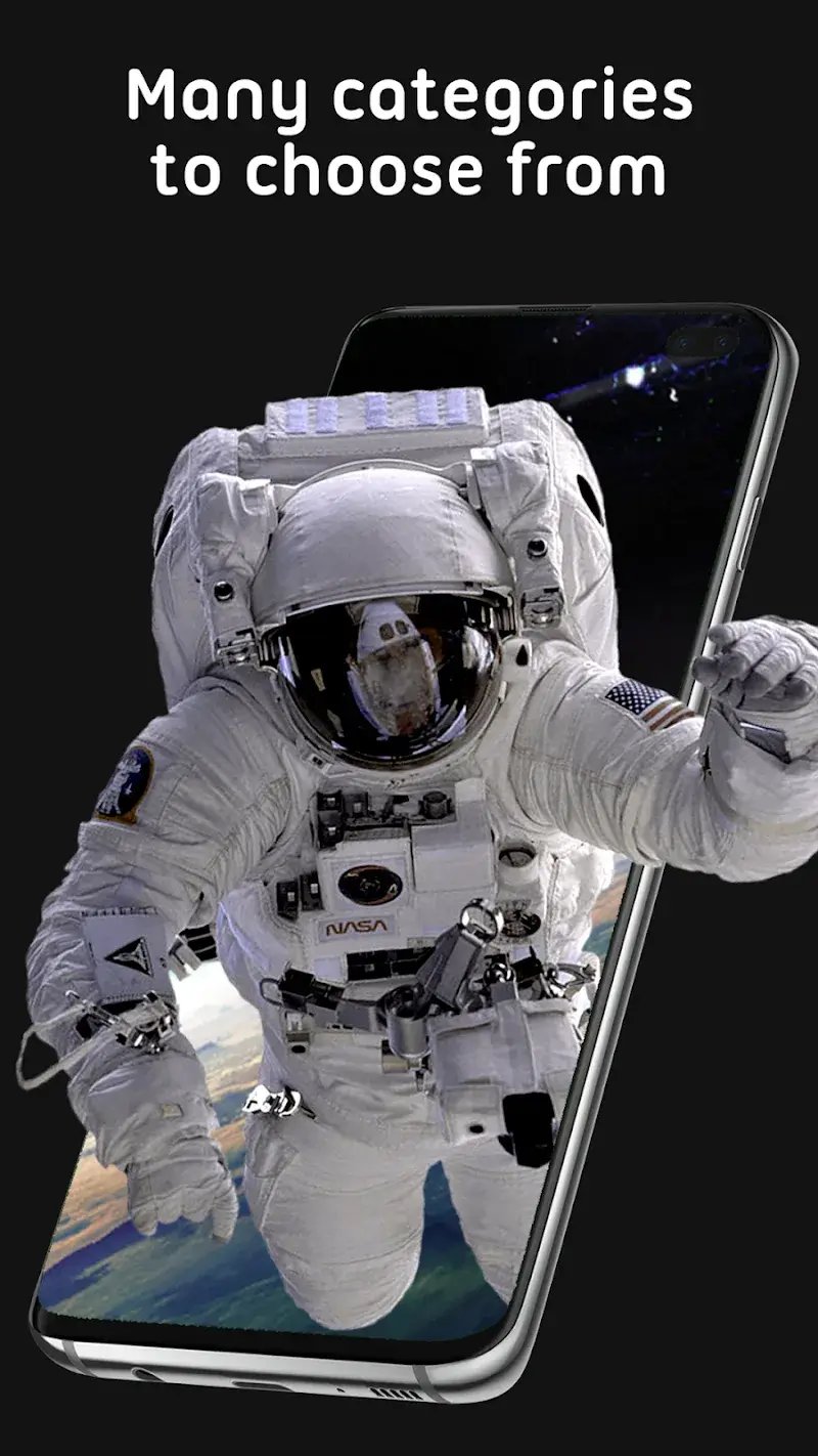 Capture d'écran 5 de Pixel 4D Live Wallpapers