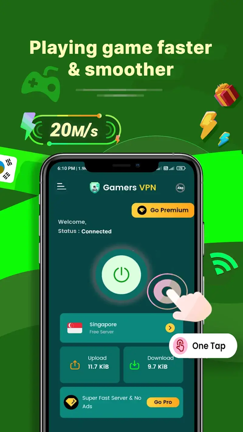 Gamers VPN screenshot 5