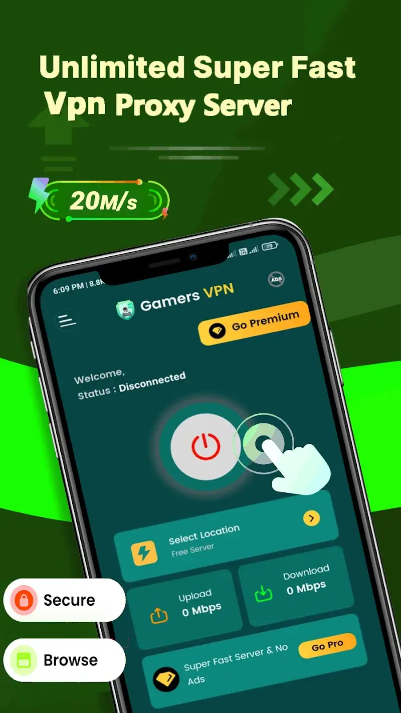 Gamers VPN screenshot 3