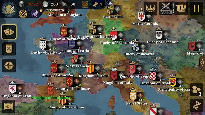 Capture d'écran European War 7: Medieval 1