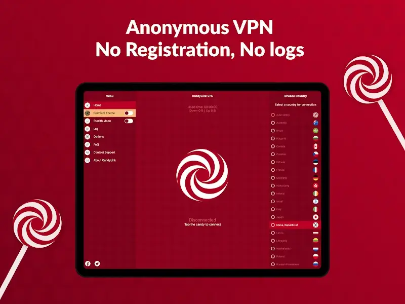 ภาพหน้าจอ CandyLink VPN 6