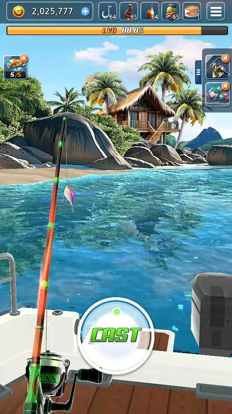 Ocean Fishing King captura de pantalla 4
