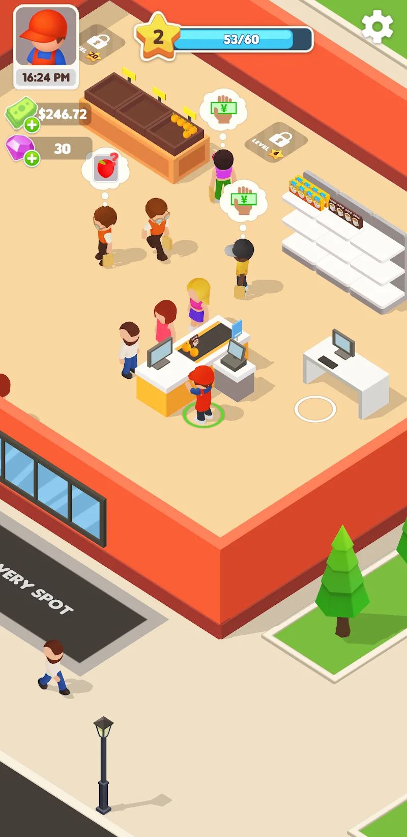 Capture d'écran de gameplay 1 de My Supermarket!