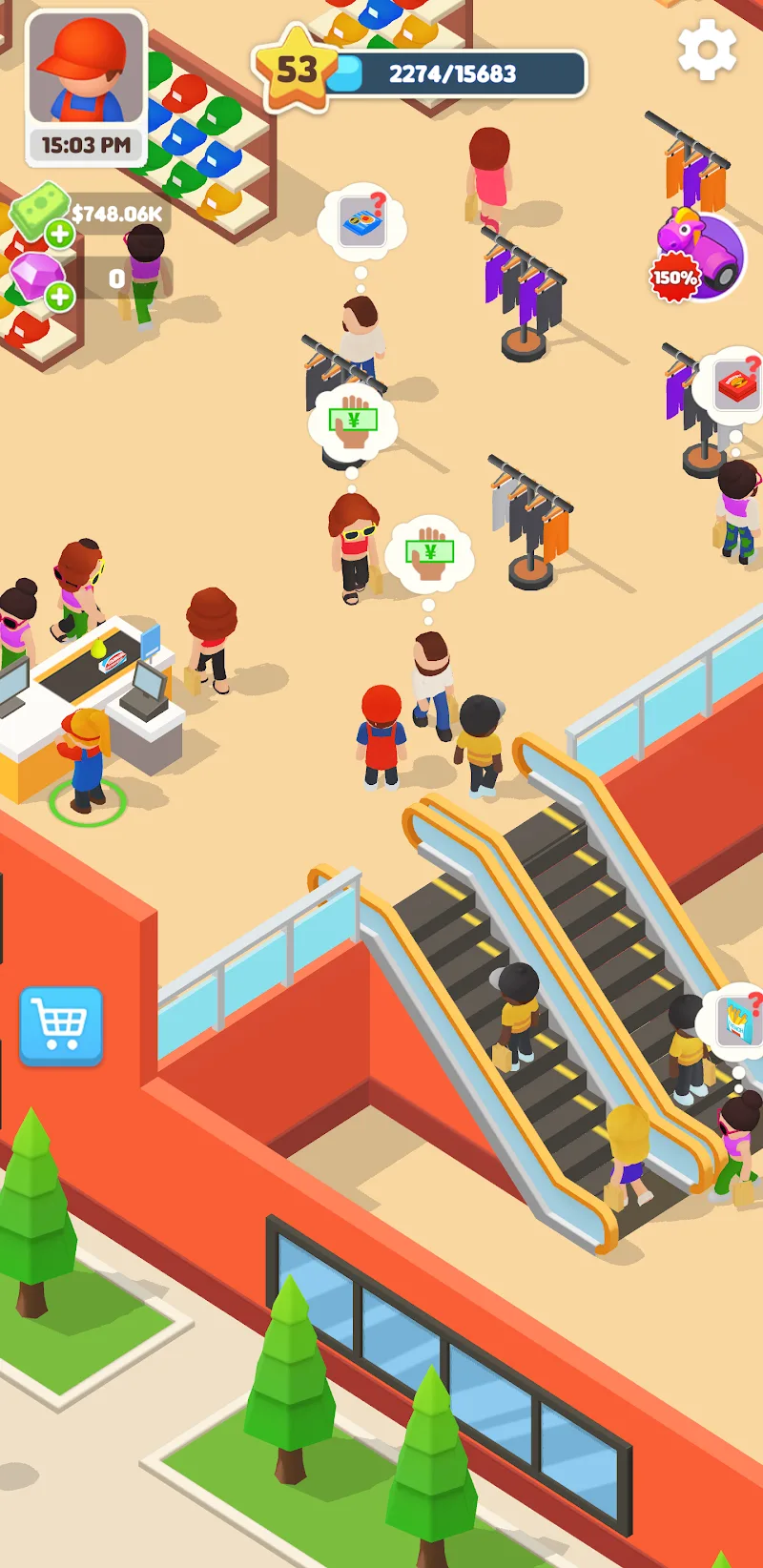 Capture d'écran de gameplay 3 de My Supermarket!