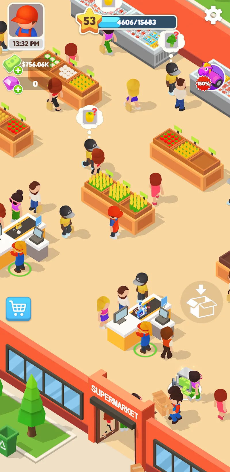 Capture d'écran de gameplay 6 de My Supermarket!