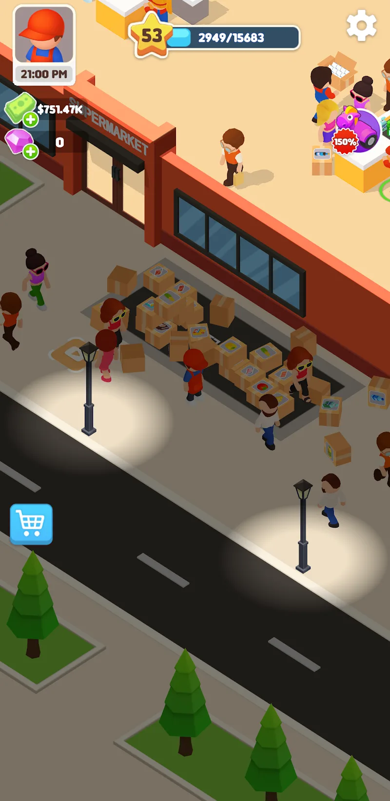Capture d'écran de gameplay 4 de My Supermarket!