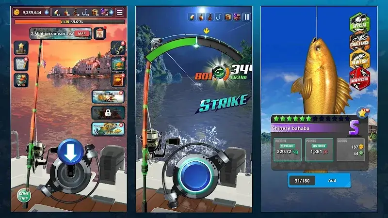 Screenshot 1 di Fishing Hook 2