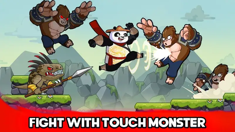 Captura de pantalla 3 de Panda Master: Legend of Stick