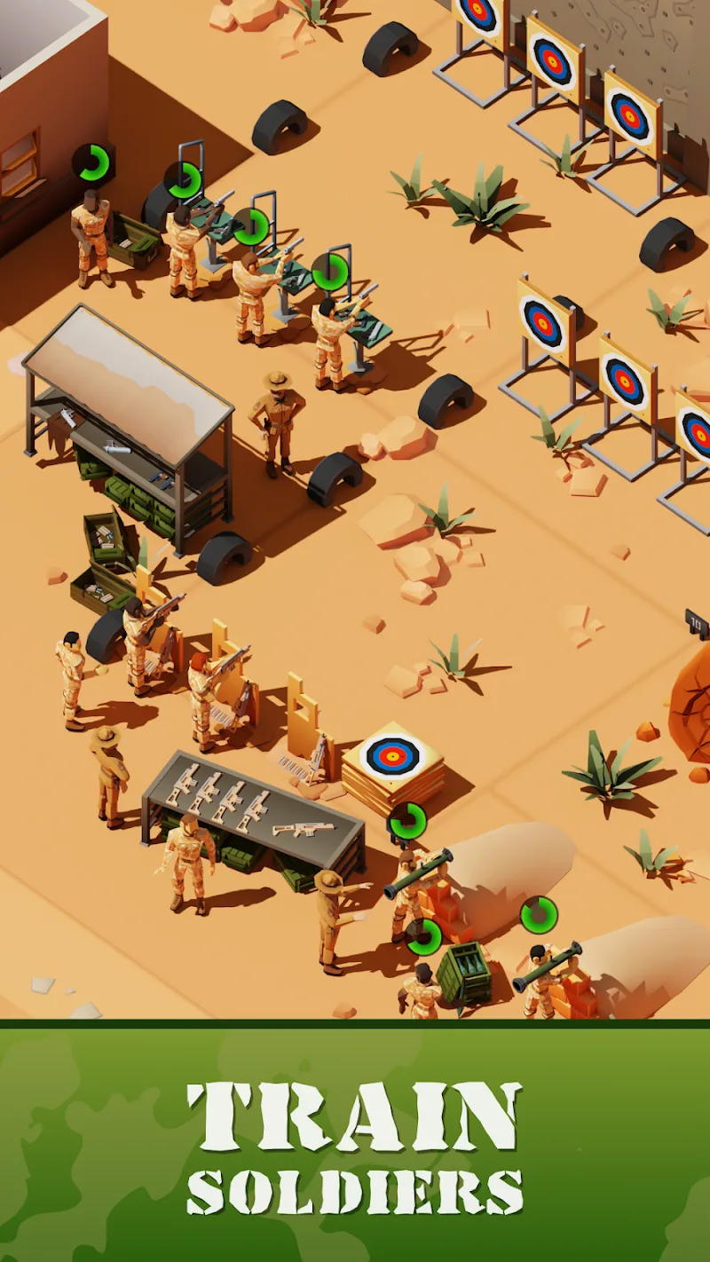 Tangkapan Layar Gameplay Idle Forces 1