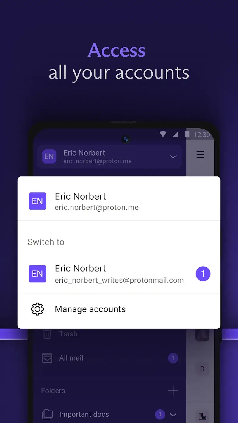 Screenshot Proton Mail 3