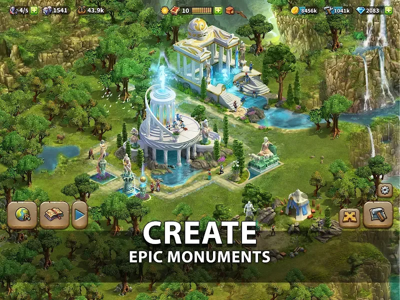 Elvenar Screenshot 5: Sperimenta l'economia fiorente del tuo regno virtuale
