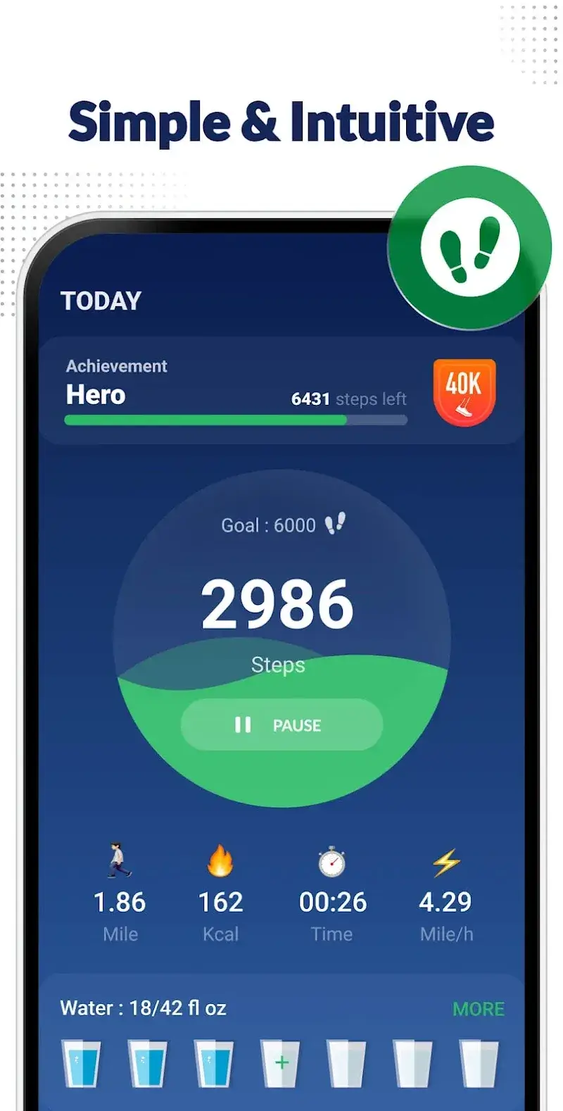 Step Counter - Pedometer captura 2