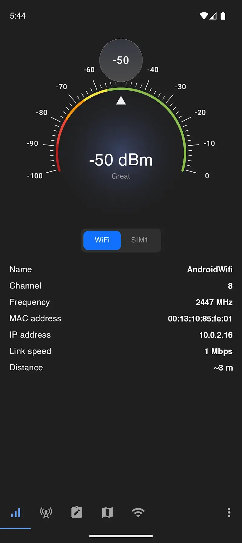 ภาพหน้าจอ Netmonitor 1