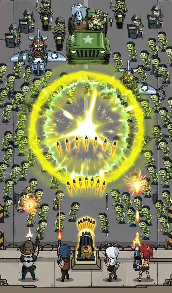 Zombie War Idle Defense screenshot 3