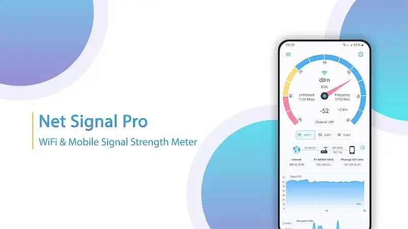 Tangkapan layar Net Signal Pro 1