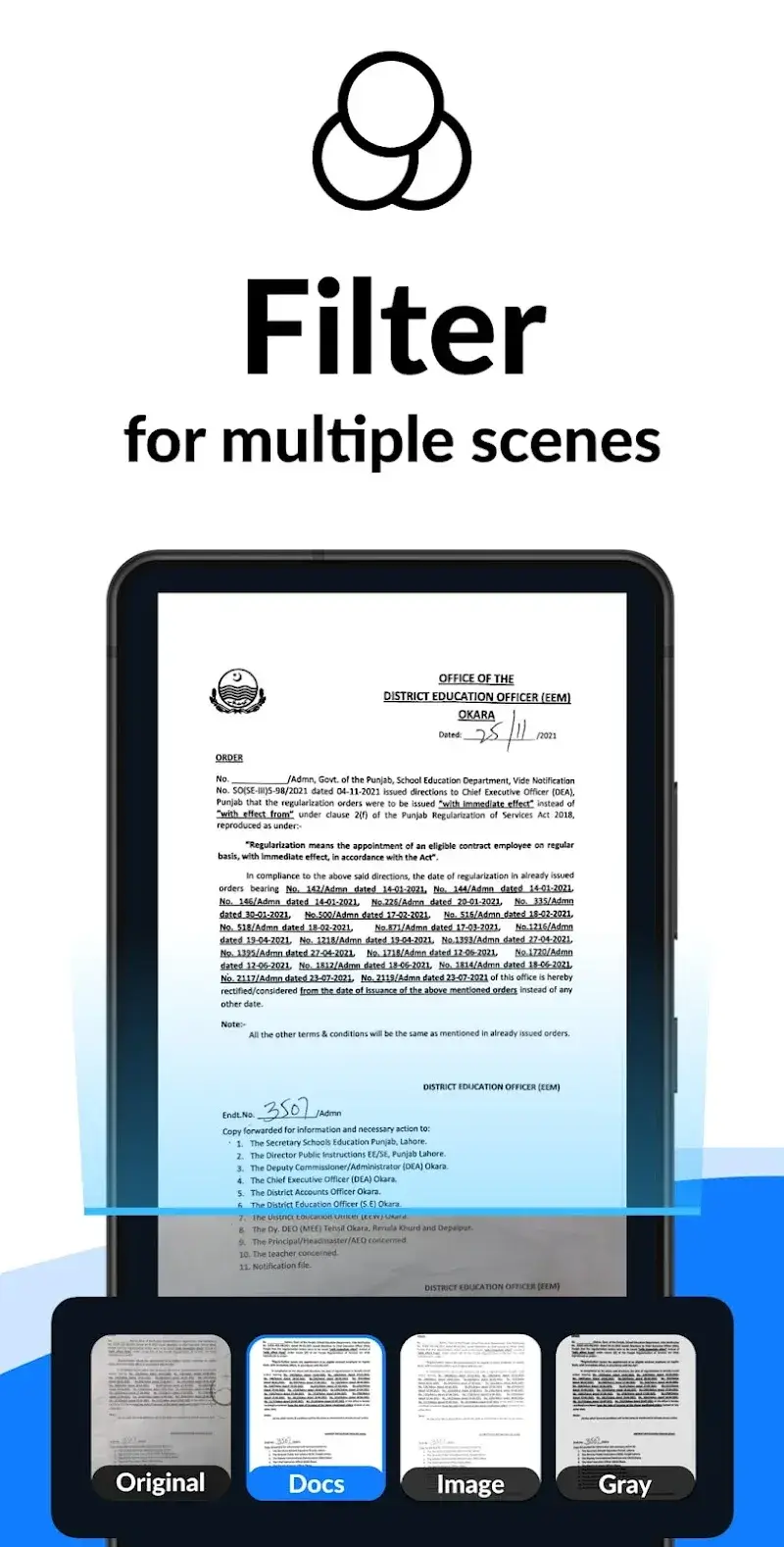 Tangkapan layar PDF Scanner - Document Scanner 2