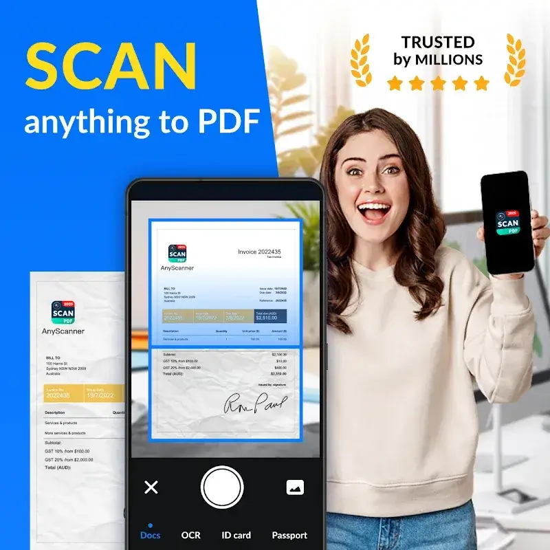 Tangkapan layar PDF Scanner - Document Scanner 1