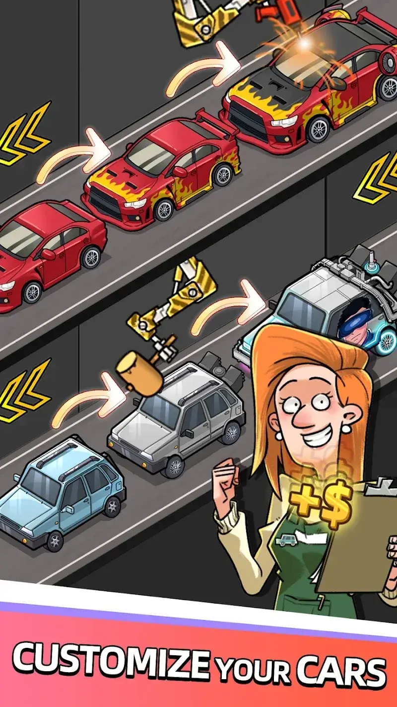Capture d'écran 6 de Used Car Tycoon Game