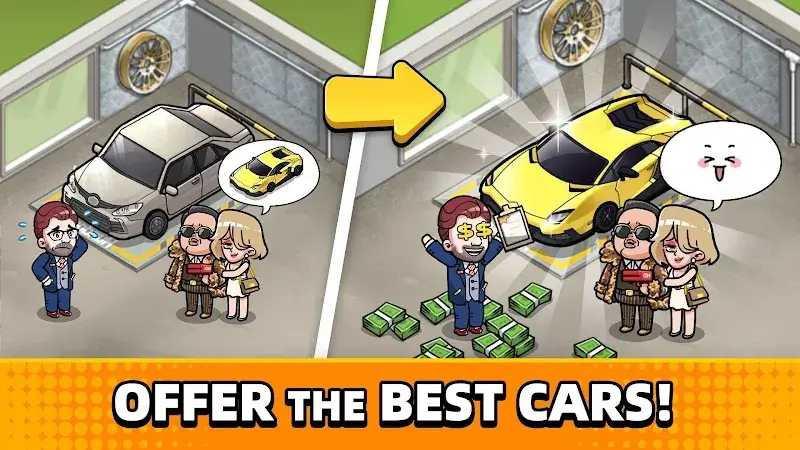 Capture d'écran 4 de Used Car Tycoon Game