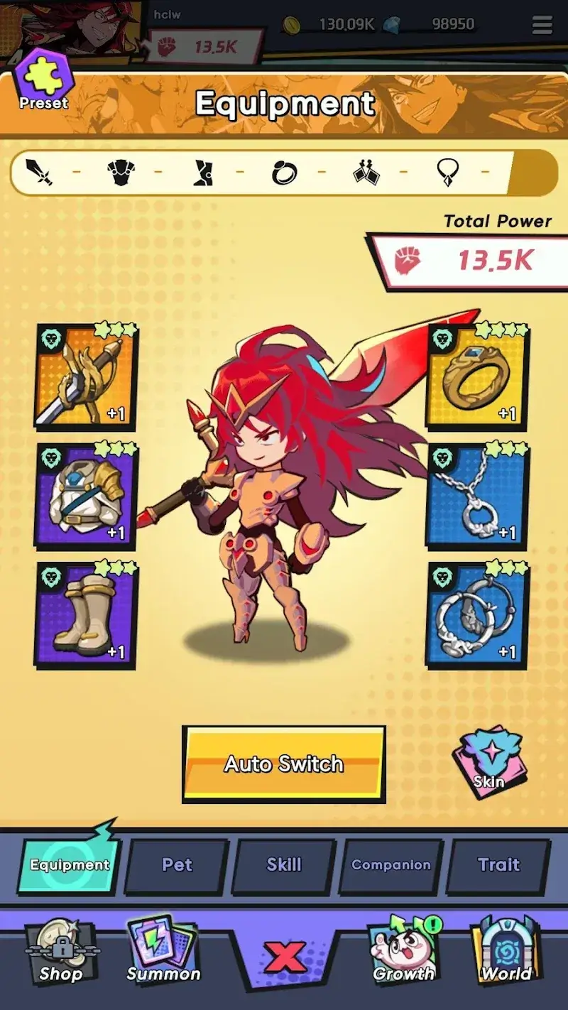 Tangkapan layar Hardcore Leveling Warrior 3