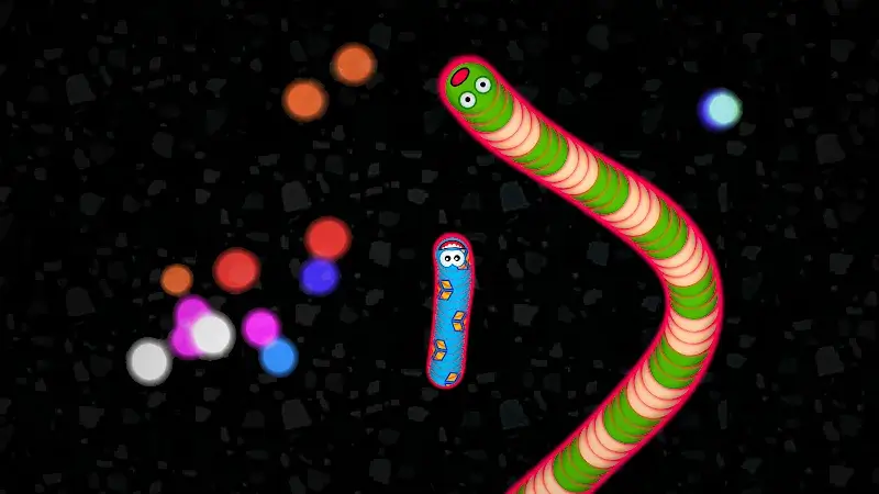 Worms Zone.io screenshot 2